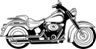 Embossed Oval Motorcycle Urn