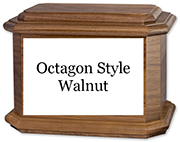Octagonal Style Urn