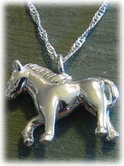 Horse Pet Cremation Jewelry
