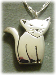 Cat Pet Cremation Jewelry