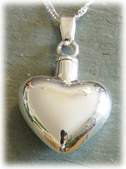 Heart Pet Cremation Jewelry