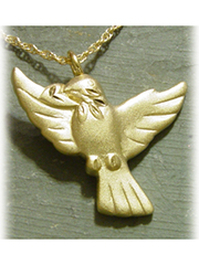 Dove Pet Cremation Jewelry