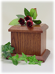 Economy Pet Urn - Small - Chestnut